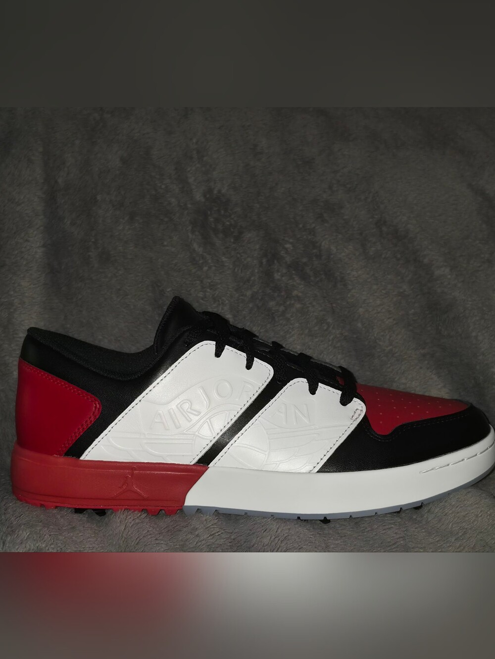 Jordan Nu Retro 1 Low Golf ~ "Chicago" Red Black White FZ4153-001 | Mens: 10.5